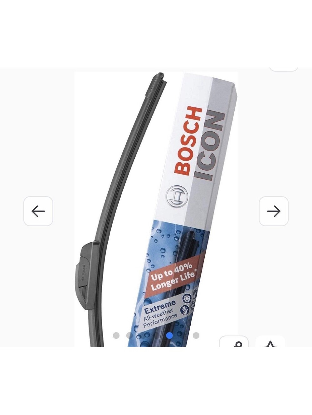 BOSCH 24A & 24A ICON Beam Wiper Blades - Set Of 2 Blades (24A & 24A)